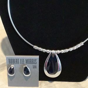 Robert Lee Morris Pendant & Earring Set
